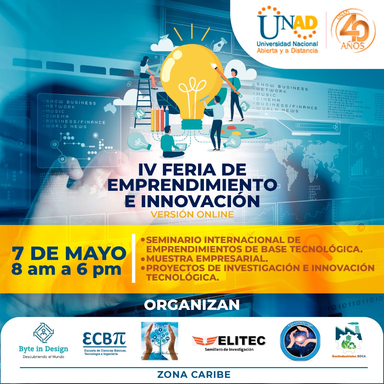 Banner IV feria de emprendimiento e innovación