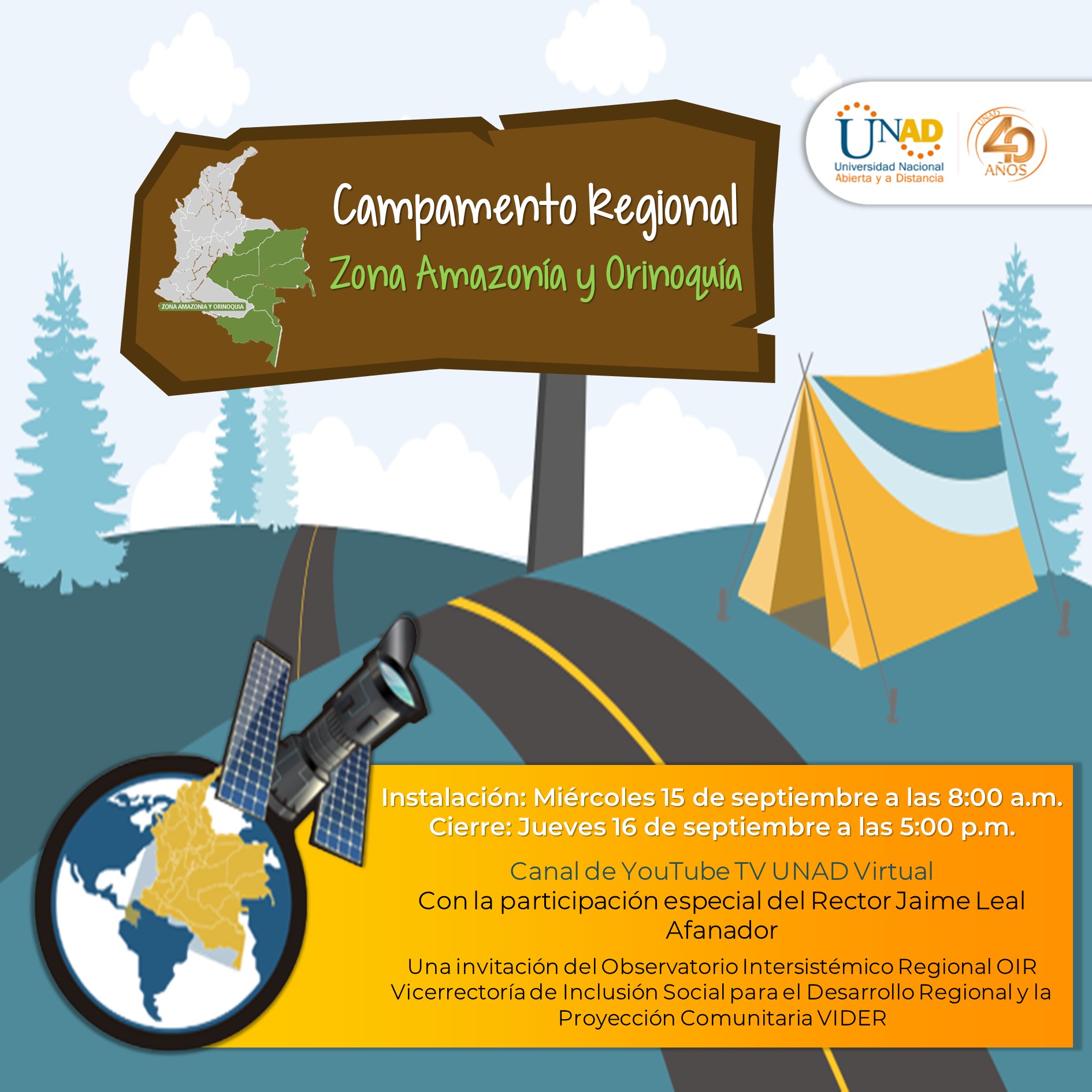 Invitación general campamento OIR ZAO