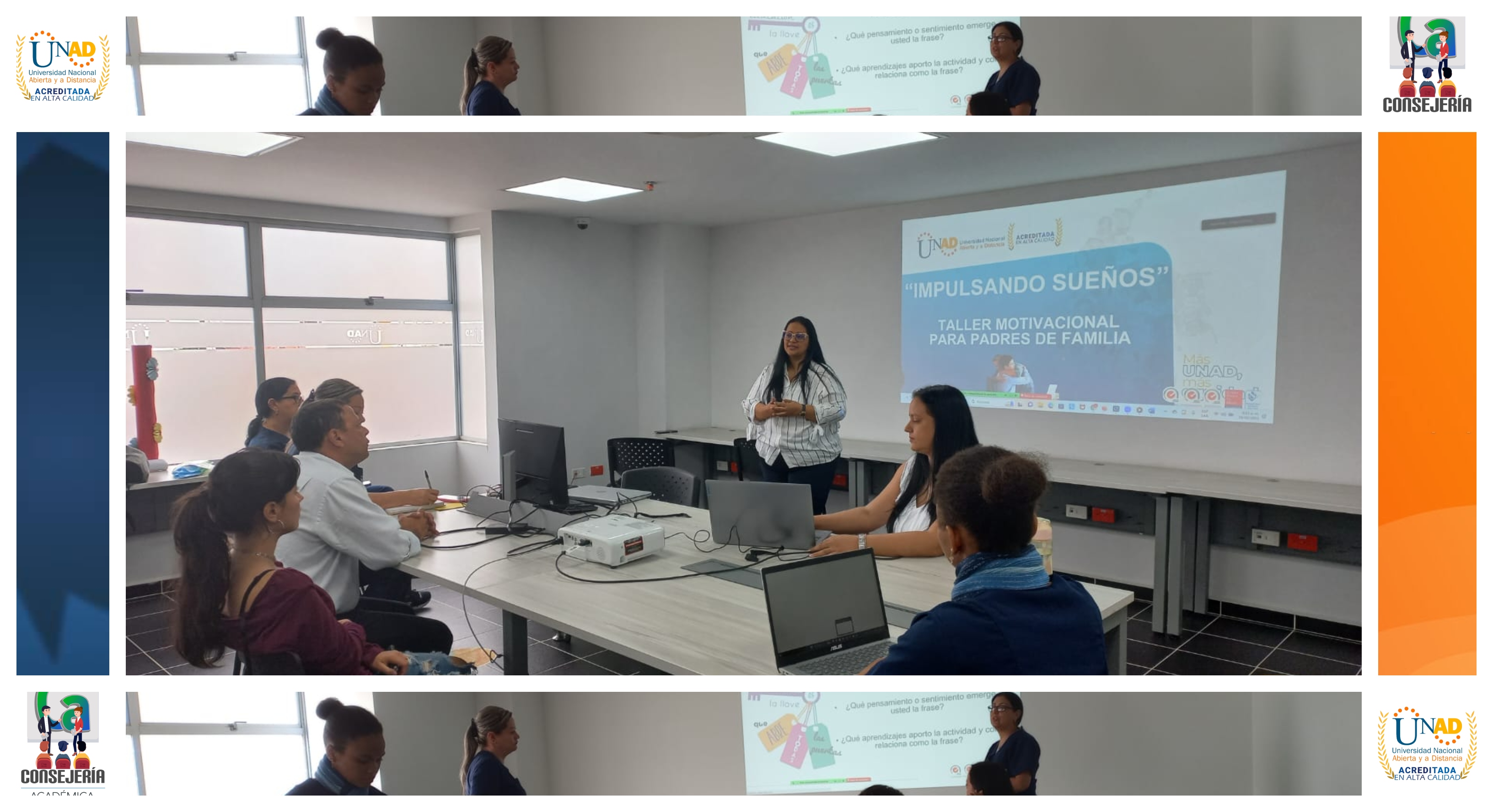 Taller Impulsando Sueños, reconocen su rol Clave en el Éxito Académico de sus hijos. 