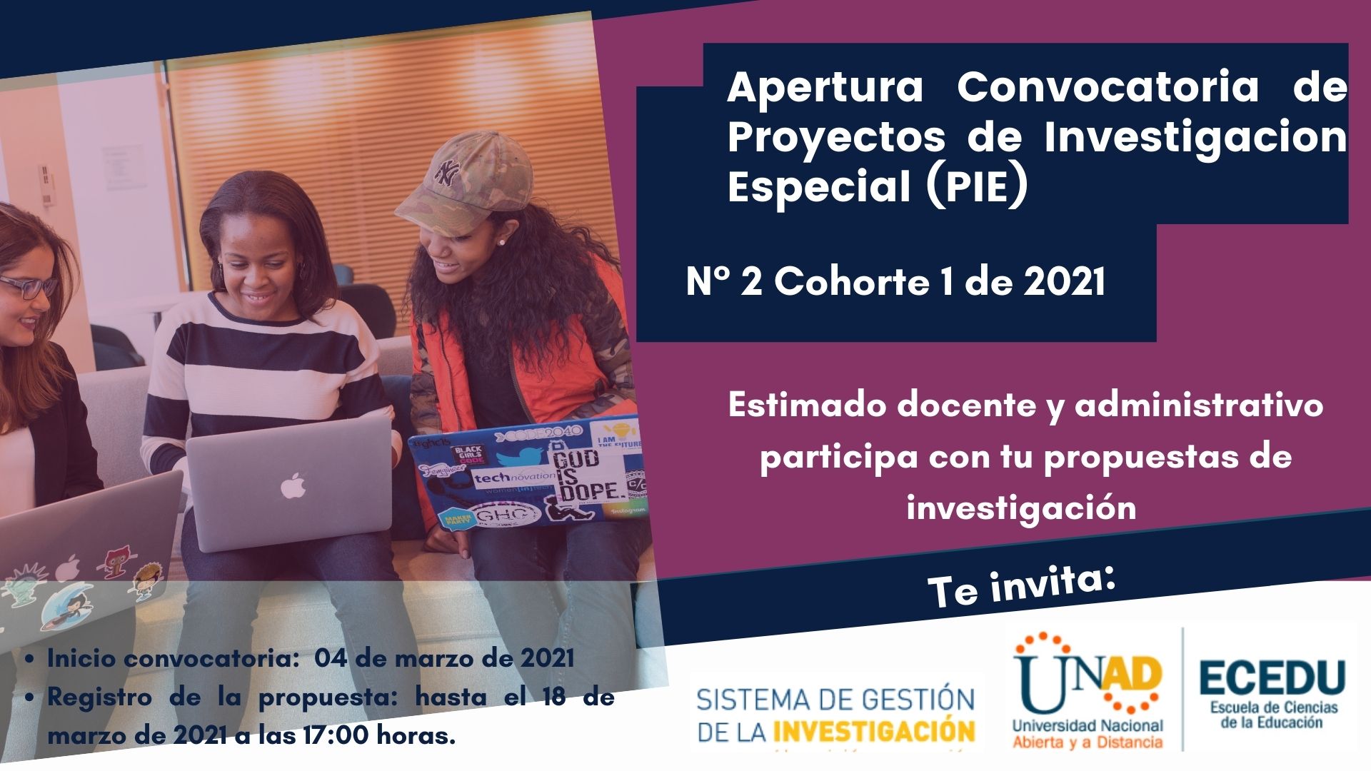Banner PIE apertura ECEDU