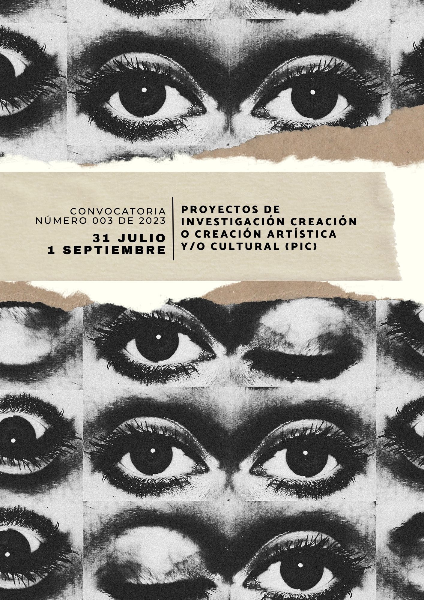 Convocatoria 003