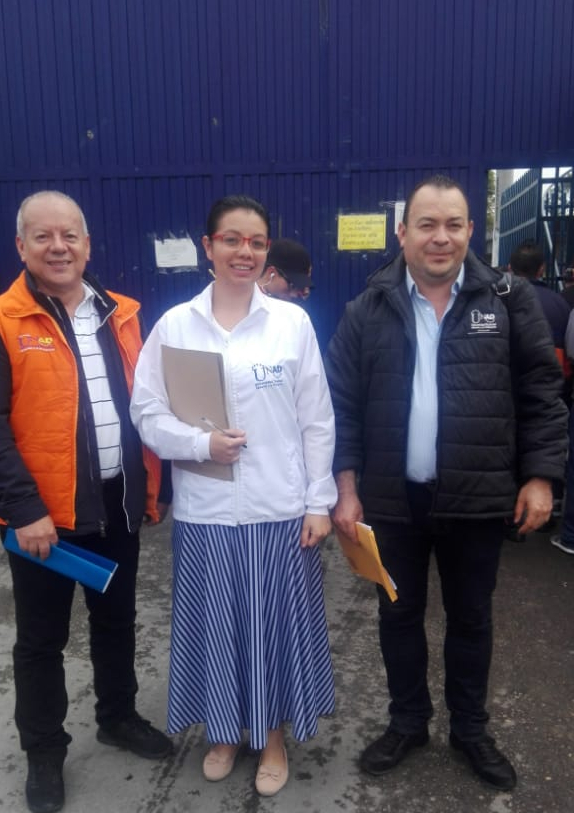 Foto docentes convenio UNAD Inpec