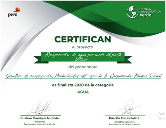reconocimiento agua