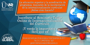 Seminario Taller Online de Internacionalización del Currículo