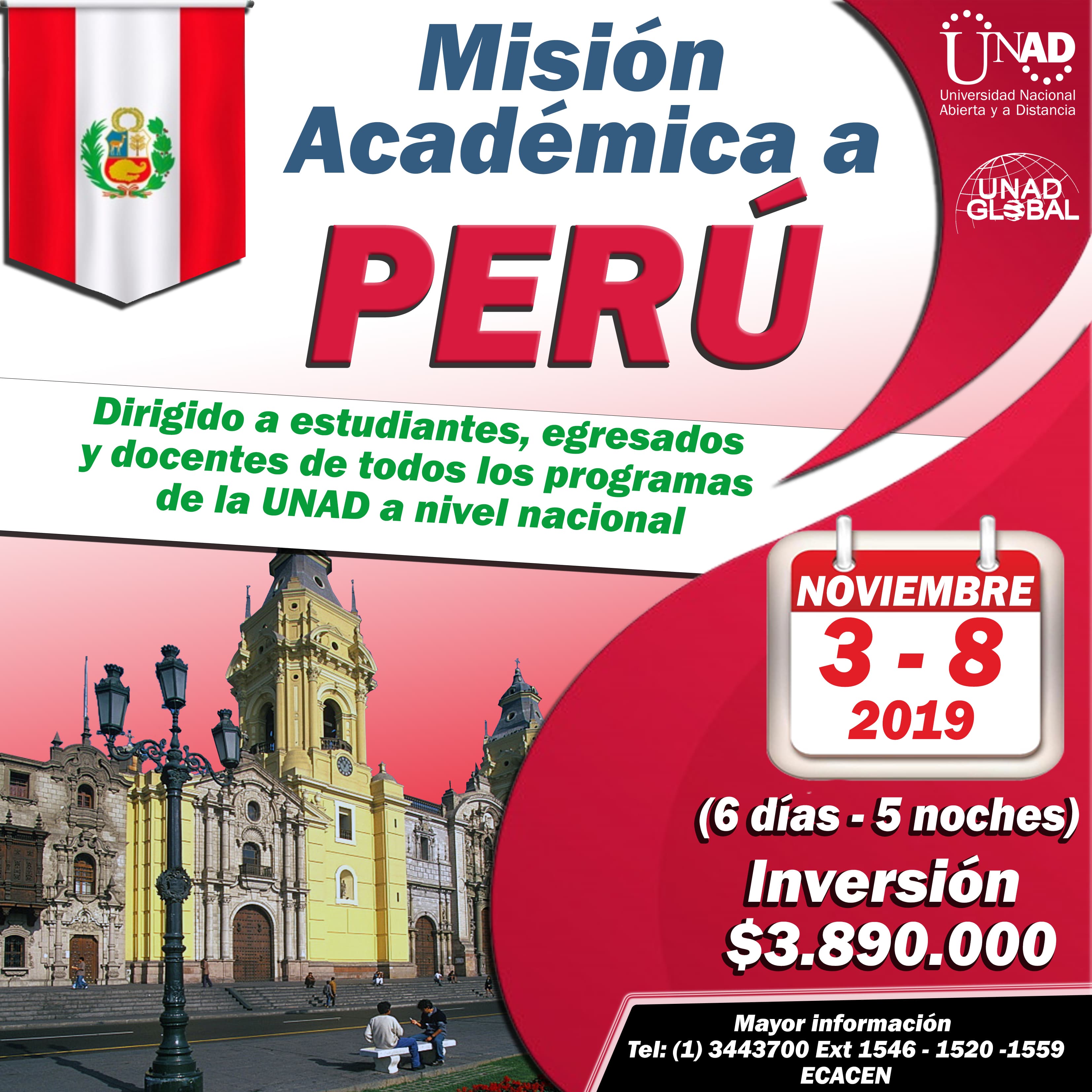 Inscríbete Misión Académica a Perú