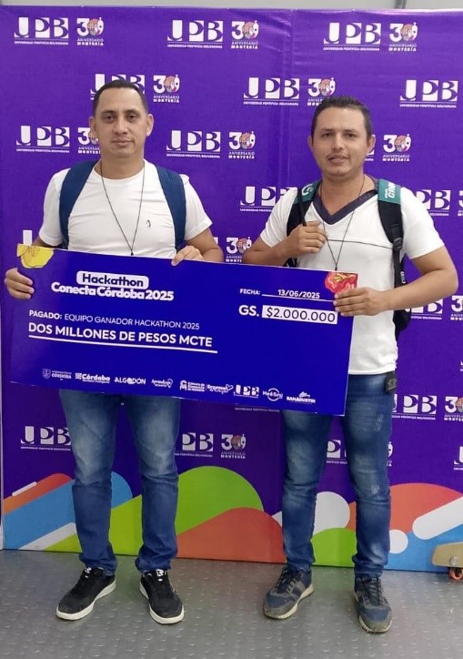 La UNAD - CCAV Sahagún obtiene primer lugar en Hackathon "Conecta Córdoba" con innovadora solución para el sector agropecuario.
