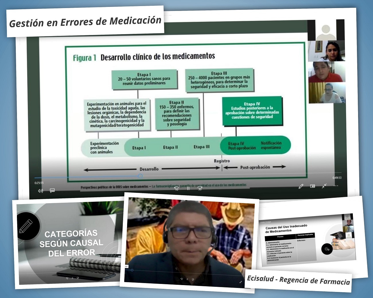 ECISA CEAD Santa Marta realizó: Seminario “Gestión en Errores de Medicación”