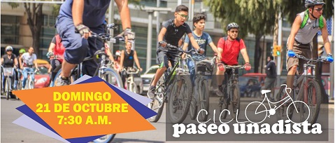 Zipaquirá-Jornada de Integración: "Ciclopaseo UNADISTA"