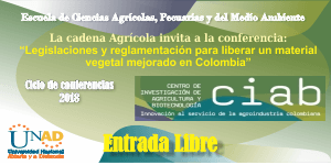 Legislaciones y reglamentaciones para liberar un material vegetal mejorado en Colombia