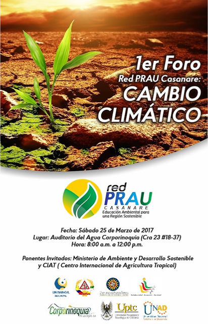 1er Foro Red PRAU Escuela de Ciencias Agrícolas, Pecuarias y del Medio Ambiente